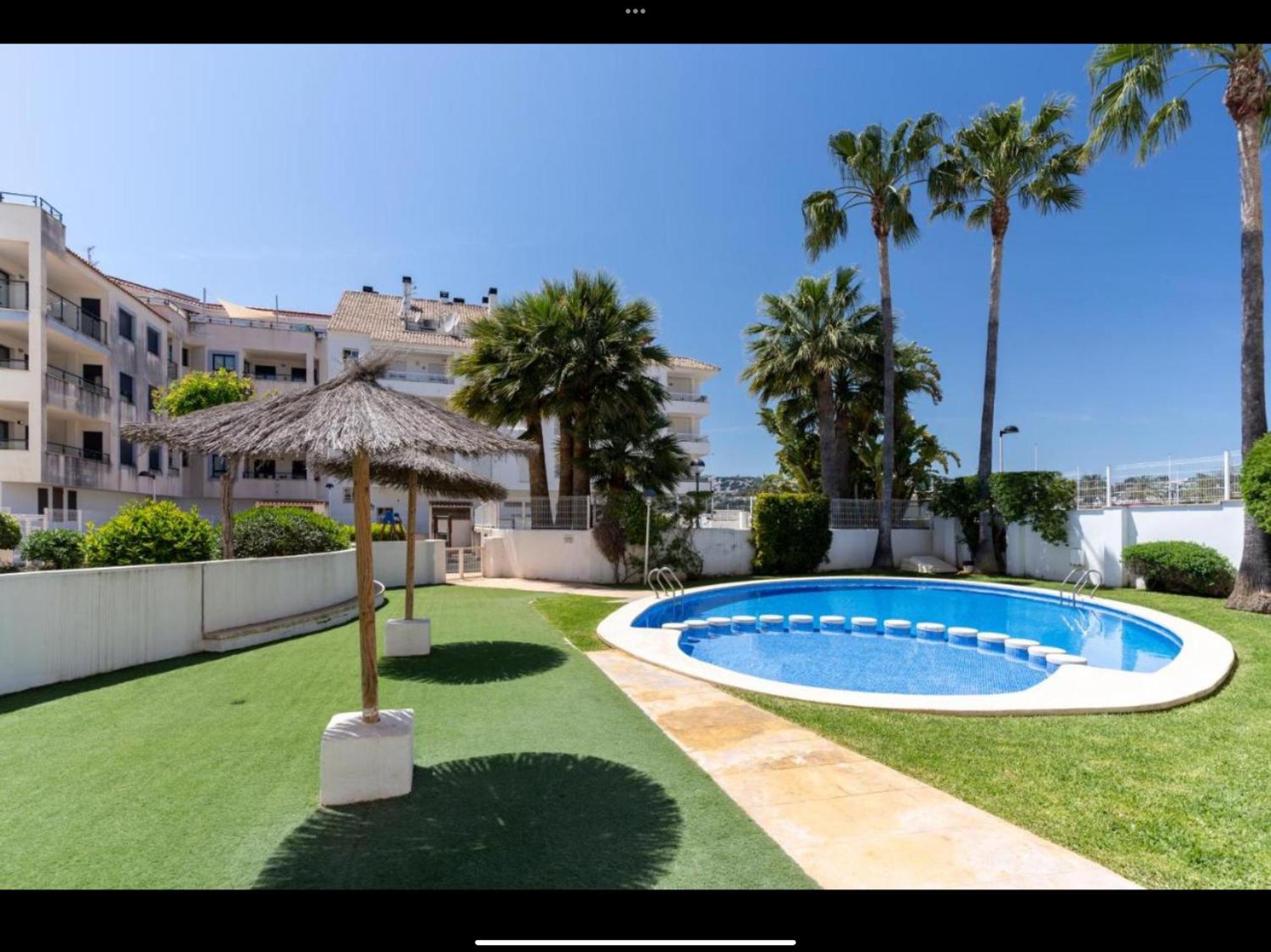 Stadscentrum Moraira Appartement El Sol De Moraira Met Zwembad Kültér fotó