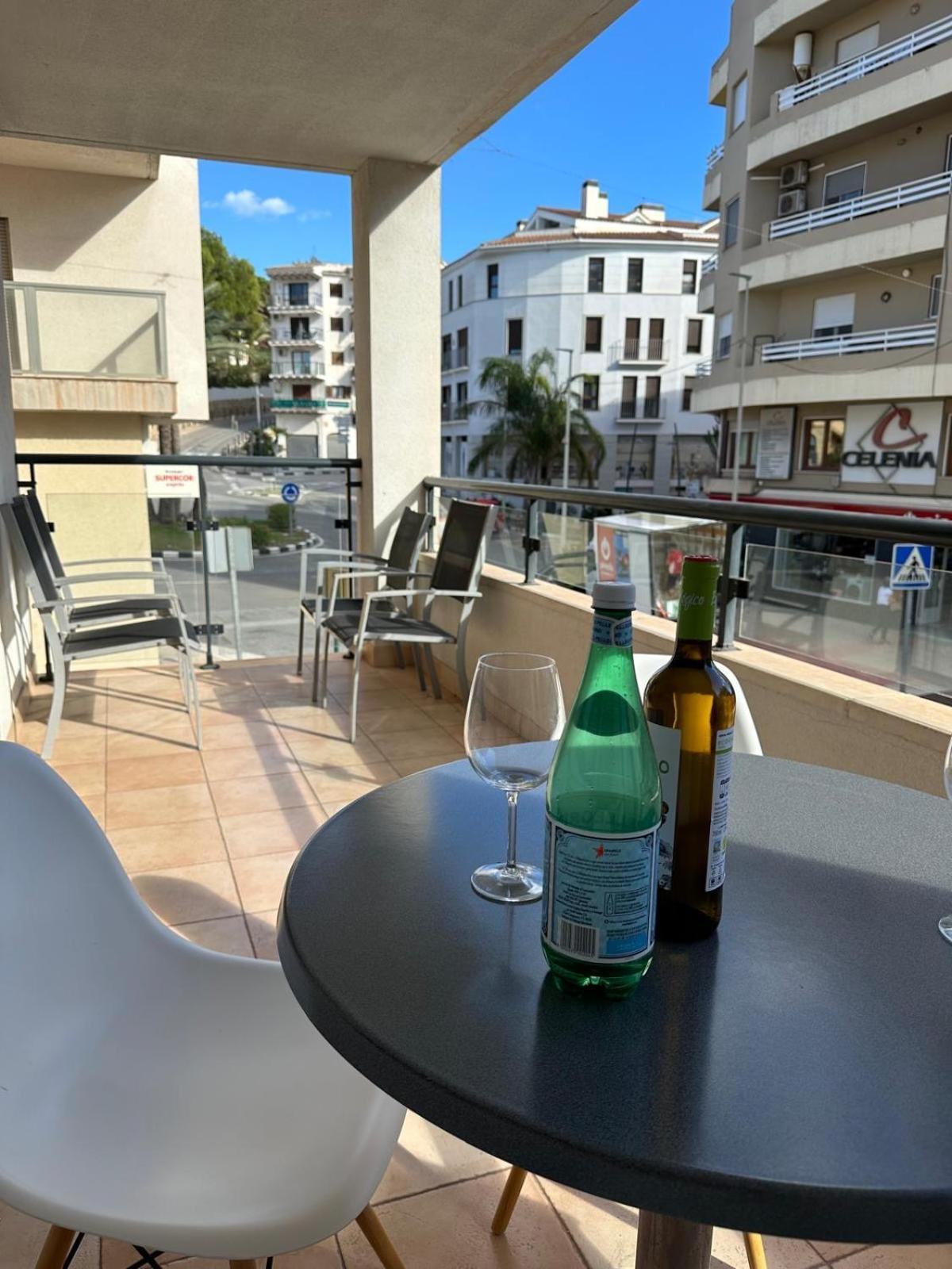 Stadscentrum Moraira Appartement El Sol De Moraira Met Zwembad Kültér fotó