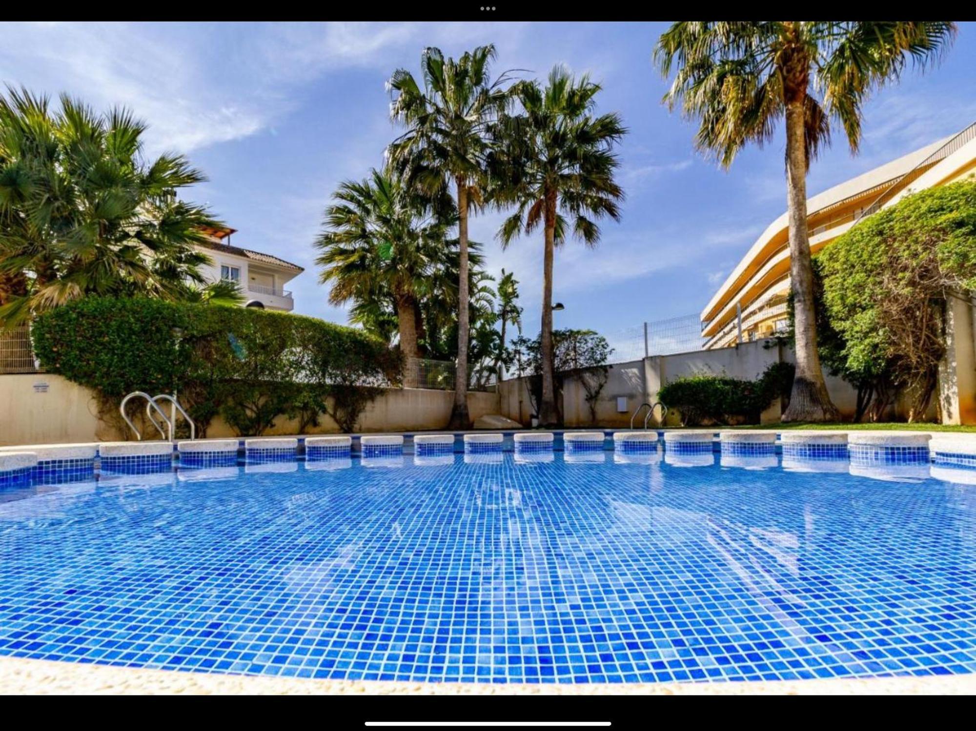 Stadscentrum Moraira Appartement El Sol De Moraira Met Zwembad Kültér fotó